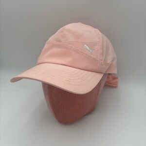 Puma Blush Pink Hat‎ with Metallic Logo
